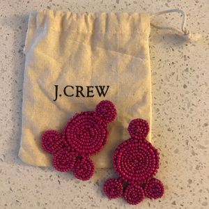 JUST LIKE NEW! J. Crew Beaded Statement Earrings